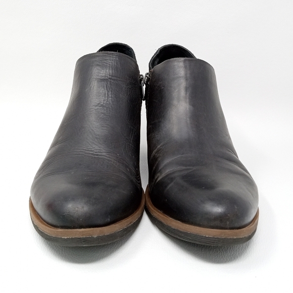 KORK-EASE KORKS Women Black Leather Chelsea Boot Size 7M - Picture 5 of 13